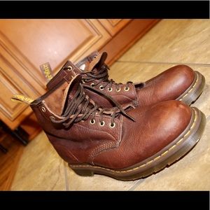 Men’s Rustic Dark Tan Abandon Dr. Martens